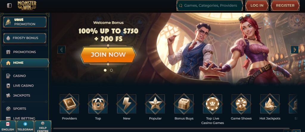 MonsterWin Casino España Tu destino de juegos en línea 867842691